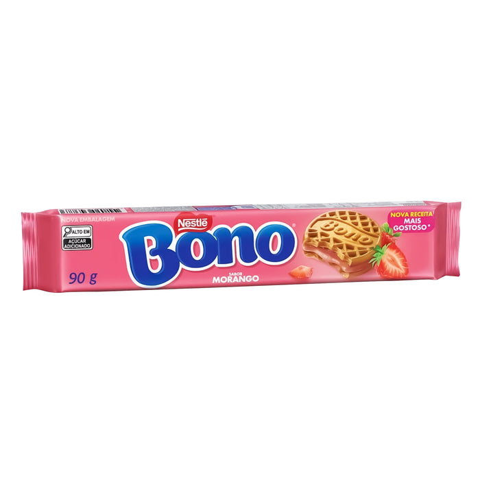 Bono Strawberry Biscuit (Bono Morango) - 90g