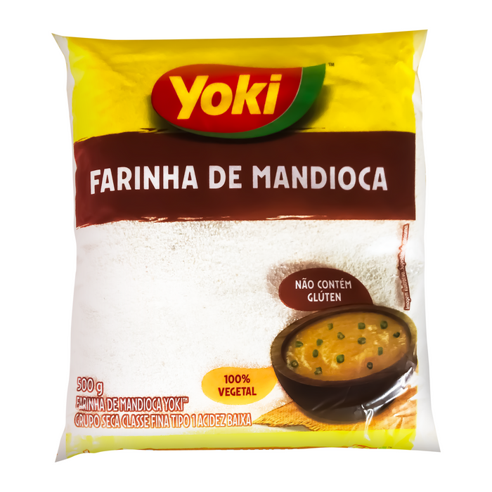 Cassava Flour Raw (Farinha de Mandioca Crua) - 500g