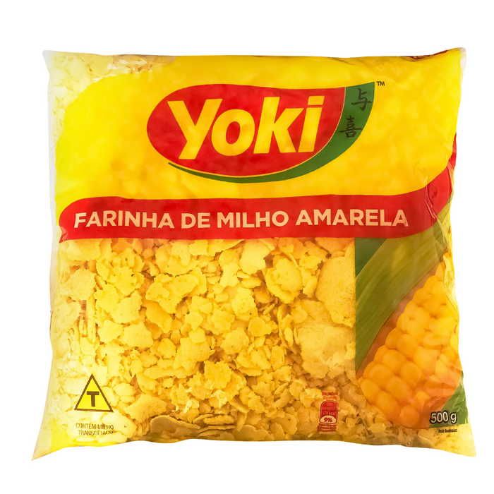 Flaked Corn Flour (Farinha de Milho Amarela Flocada) 500g