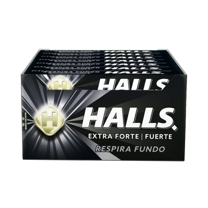 HALLS Black Extra Strong (Preto) - 28g